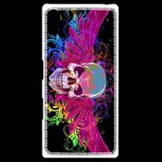 Coque Personnalisée Sony Xpéria Z5 Tête de mort design et colorée