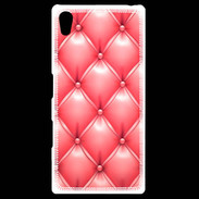 Coque Personnalisée Sony Xpéria Z5 Capitonnage Rose
