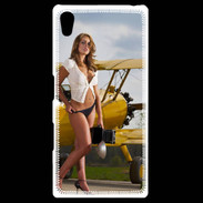 Coque Personnalisée Sony Xpéria Z5 Avion sexy