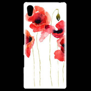 Coque Personnalisée Sony Xpéria Z5 Dessin de coquelicot