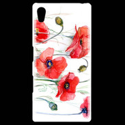 Coque Personnalisée Sony Xpéria Z5 Fleurs en peinture 250