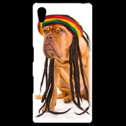 Coque Personnalisée Sony Xpéria Z5 Chien Rasta