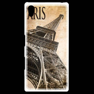 Coque Personnalisée Sony Xpéria Z5 Tour Eiffel vertigineuse vintage