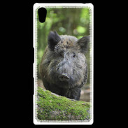 Coque Personnalisée Sony Xpéria Z5 Sanglier dans les bois