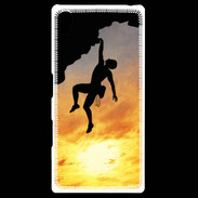 Coque Personnalisée Sony Xpéria Z5 Escalade au couché de soleil 10
