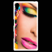 Coque Personnalisée Sony Xpéria Z5 Joli maquillage 5