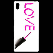 Coque Personnalisée Sony Xpéria Z5 Love avec vernis à ongle