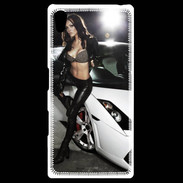 Coque Personnalisée Sony Xpéria Z5 Voiture et charme