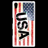 Coque Personnalisée Sony Xpéria Z5 Drapeau USA 8
