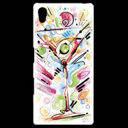 Coque Personnalisée Sony Xpéria Z5 cocktail en dessin