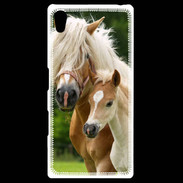Coque Personnalisée Sony Xpéria Z5 Cheval et poulain