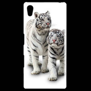 Coque Personnalisée Sony Xpéria Z5 Tigre blanc