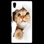 Coque Personnalisée Sony Xpéria Z5 Chaton caché