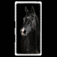 Coque Personnalisée Sony Xpéria Z5 Cheval noir
