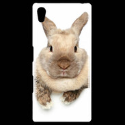 Coque Personnalisée Sony Xpéria Z5 Portrait de lapin