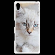 Coque Personnalisée Sony Xpéria Z5 Chaton aux yeux bleus