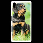 Coque Personnalisée Sony Xpéria Z5 Chiot Rottweiler 1