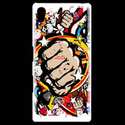 Coque Personnalisée Sony Xpéria Z5 Graffiti free fight
