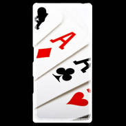 Coque Personnalisée Sony Xpéria Z5 Poker 4 as