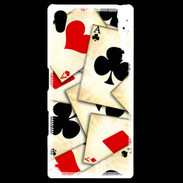 Coque Personnalisée Sony Xpéria Z5 Carte de poker vintage 50