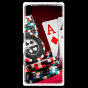 Coque Personnalisée Sony Xpéria Z5 Paire d'As au poker