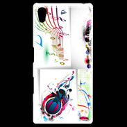 Coque Personnalisée Sony Xpéria Z5 Abstract musique