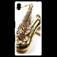 Coque Personnalisée Sony Xpéria Z5 Saxophone et partitions