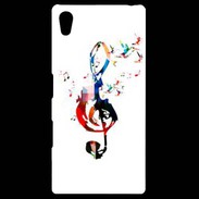 Coque Personnalisée Sony Xpéria Z5 Clé de sol en dessin 25