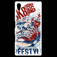 Coque Personnalisée Sony Xpéria Z5 Urban Skate Graffiti