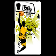 Coque Personnalisée Sony Xpéria Z5 Basketteur en dessin