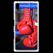 Coque Personnalisée Sony Xpéria Z5 Paire de gants de boxe rouge