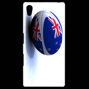 Coque Personnalisée Sony Xpéria Z5 Ballon de rugby Nouvelle Zélande