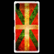 Coque Personnalisée Sony Xpéria Z5 Drapeau Basque Vintage