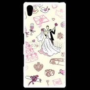 Coque Personnalisée Sony Xpéria Z5 Thème mariage 1