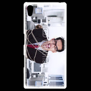 Coque Personnalisée Sony Xpéria Z5 Homme asiatique businessman ligoté glamour