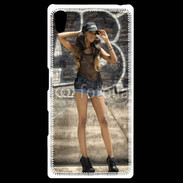Coque Personnalisée Sony Xpéria Z5 Femme métisse hip hop r'n'b sexy