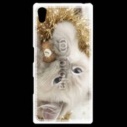 Coque Personnalisée Sony Xpéria Z5 Chat Noël