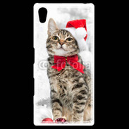 Coque Personnalisée Sony Xpéria Z5 Chat Noël 2