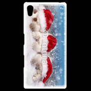 Coque Personnalisée Sony Xpéria Z5 3 chatons Noël