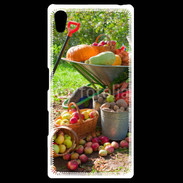 Coque Personnalisée Sony Xpéria Z5 fruits et légumes d'automne