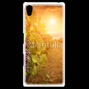 Coque Personnalisée Sony Xpéria Z5 Automne, vignes, couché de soleil