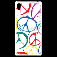 Coque Personnalisée Sony Xpéria Z5 Symboles de paix 2