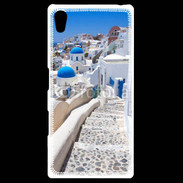 Coque Personnalisée Sony Xpéria Z5 Village sur l'Île de Santorini en Grêce