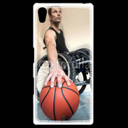 Coque Personnalisée Sony Xpéria Z5 Joueur de basket en fauteuil