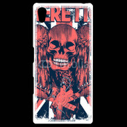 Coque Personnalisée Sony Xpéria Z5 Heretic tête de mort