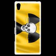 Coque Personnalisée Sony Xpéria Z5 Tête de mort radioactive
