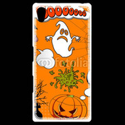 Coque Personnalisée Sony Xpéria Z5 Fond Halloween 3