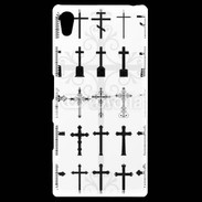 Coque Personnalisée Sony Xpéria Z5 Fond croix