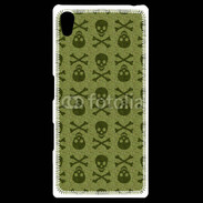 Coque Personnalisée Sony Xpéria Z5 Fond tête de mort 7