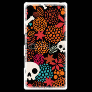 Coque Personnalisée Sony Xpéria Z5 Fond tête de mort 9
